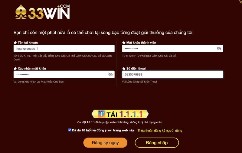 Buoc 2 Dien Thong Tin Co Ban