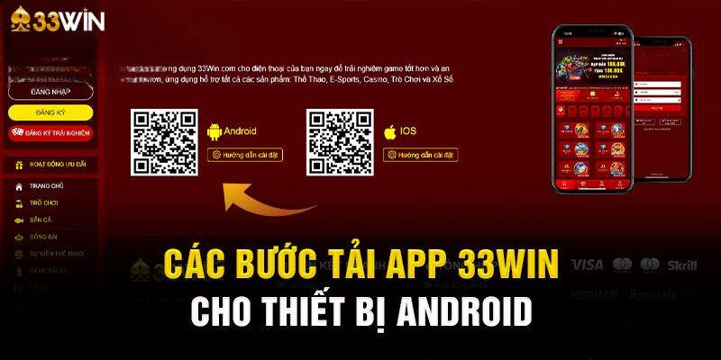 Cài App 33win Trên Thiết Bị Android